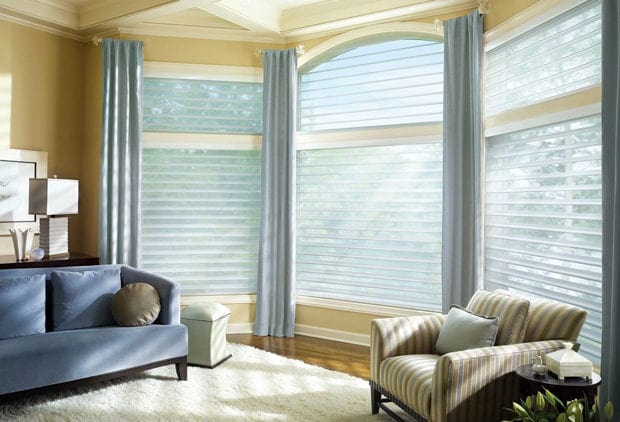 Window Treatments For Arched Windows Allure Window Coverings   Allure Window Coverings Arched Windows 