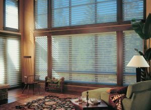 Hunter Douglas Silhouette blinds make any room look its best.